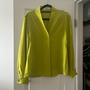 Like New The Fold Silk Blouse, US6
